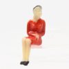 Model figures SITTING - assorted painted Image 1