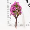 Model tree (mauve/lilac flowering) - 4cm Image 3