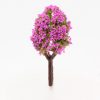 Model tree (mauve/lilac flowering) - 4cm Image 1