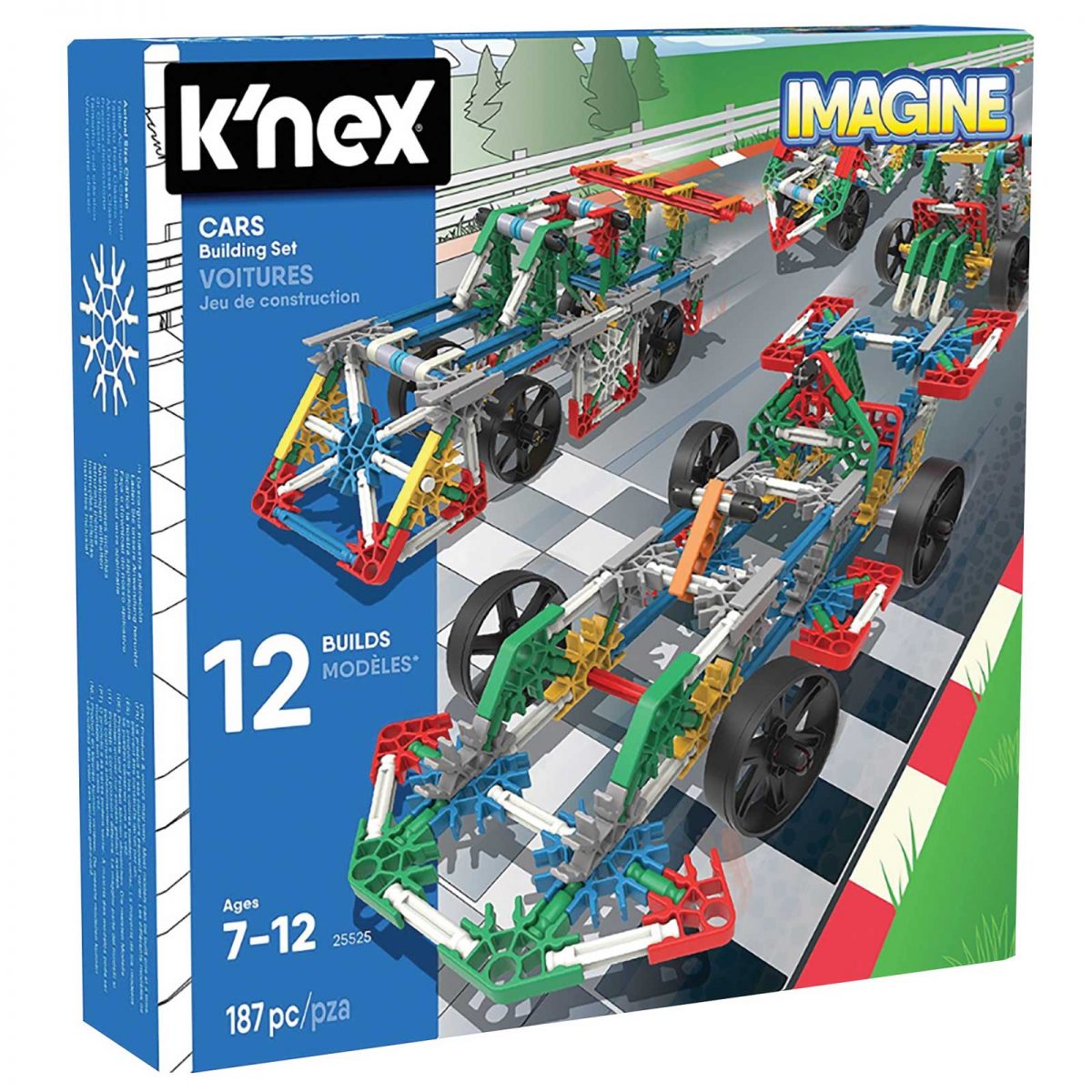 K'NEX Cars Building Set (4M-KN25525)